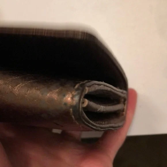 Michael kors brown metallic leather wallet - Picture 10 of 16